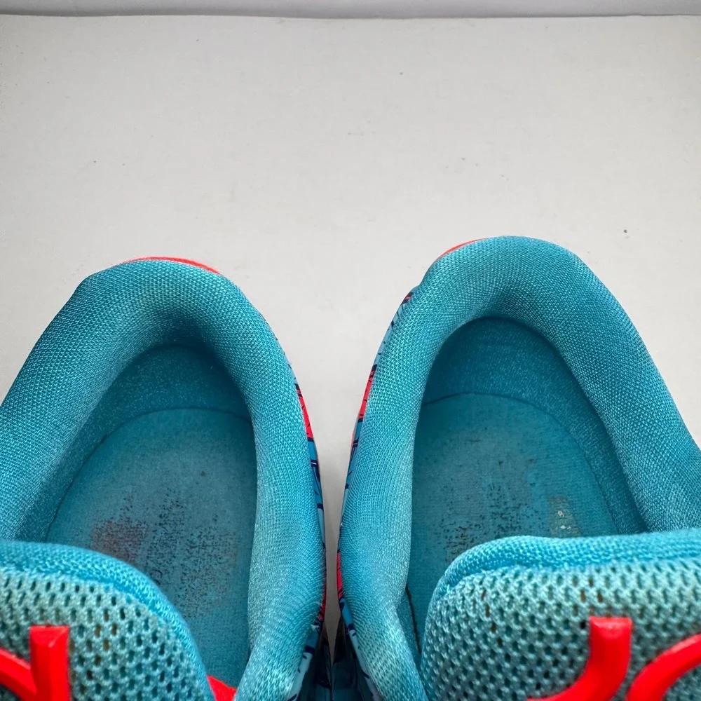 Nike KD 7 GS Ice Cream Light Blue Lacquer Bright Crimson 669942-401 Kids Size 5Y